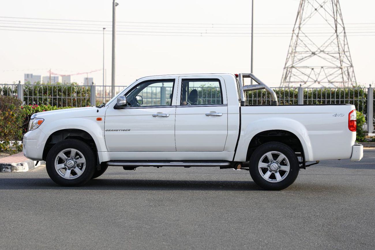 زي اكس جراند تايغر 2023 Zxauto Grand Tiger Pick Up 2.8 - White Inside Black