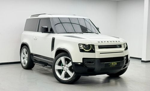 لاند روفر ديفندر 90 SE P400 لاند روفر ديفندر 90 SE P400 موديل 2023، ضمان لاند روفر 2028، سجل صيانة كامل لدى لاند روفر، كاملة الم