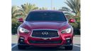Infiniti Q50 Red Sport 400 INFINITI Q-50S TWIN TURBO 2021 US // LOW MILEAGE // GOOD CONDITION // FULL OPITION