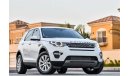 Land Rover Discovery Sport - 2015 - Under Agency Warranty - AED 2,134 P.M - 0% DOWNPAYMENT