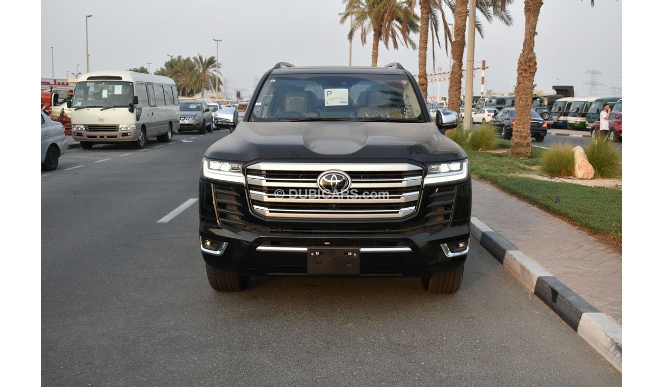 Toyota Land Cruiser LC 300 - RHD - 3.3 DSL - ZX - MY 2023 - BLK_BEIG (FOR EXPORT ONLY)
