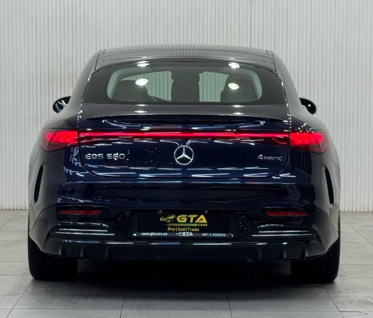 Mercedes-Benz EQS 580 2023 Mercedes-Benz EQS 580 4MATIC, Agency Warranty, Full Service History, GCC