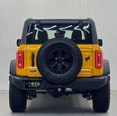 Ford Bronco Wildtrak 2.7L (5 Seater) 2022 Ford Bronco Wildtrak, 2027 Ford Warranty, 2025 Ford Service Pack, Very