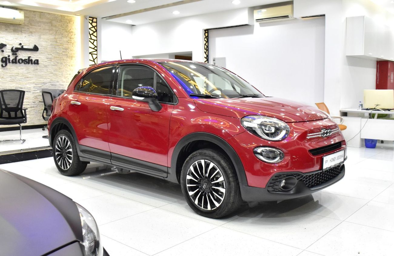 Fiat 500X EXCELLENT DEAL for our Fiat 500x ( 2023 Model ) in Red Color GCC Specs