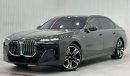 بي أم دبليو 760 2024 BMW 760i xDrive M-Sport Masterclass, 2028 BMW Warranty + Service Pack, Fully Loaded, GCC