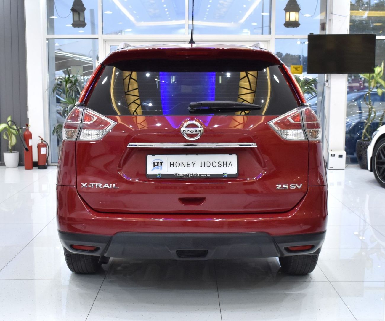 Nissan XTrail EXCELLENT DEAL for our Nissan X-Trail 2.5 SV 4WD ( 2015 Model ) in Red Color GCC Specs