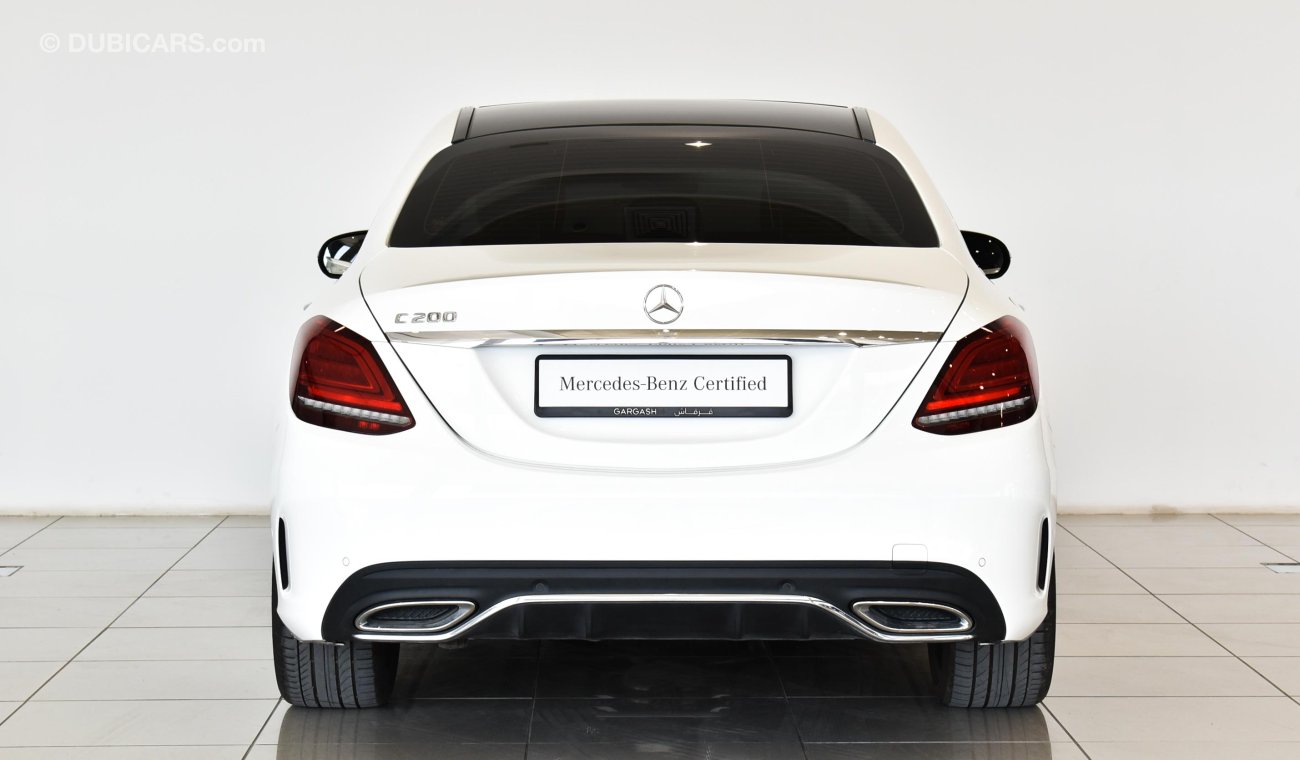 مرسيدس بنز C200 SALOON / Reference: VSB 31404 Certified Pre-Owned