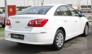 Chevrolet Cruze LS GCC SPECIFICATION