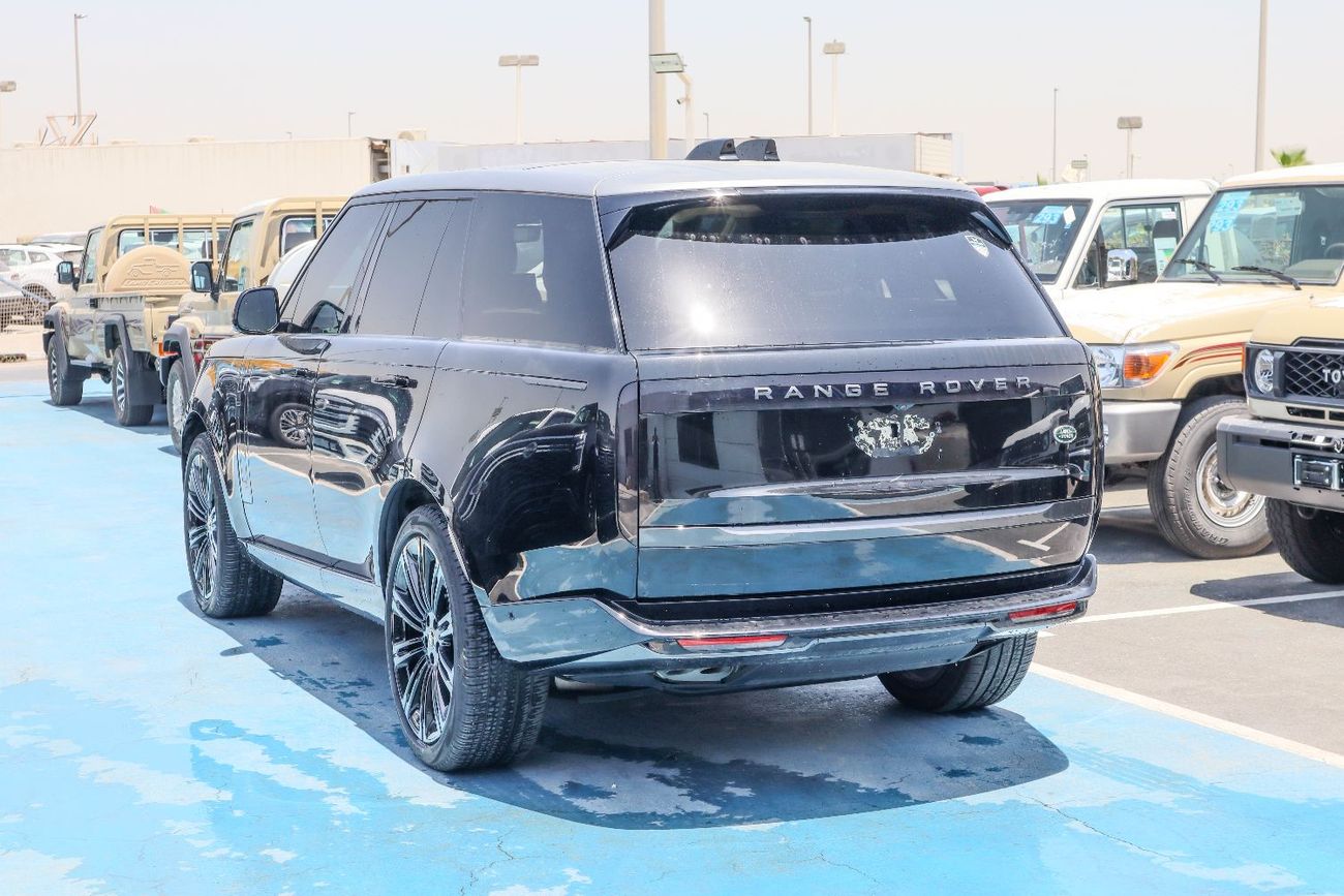 Land Rover Range Rover 2022 Land Rover Range Rover Autobiography (5.0L Supercharged V8) in black color: