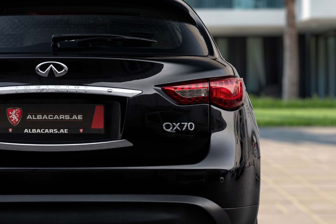 Infiniti QX70 LUXURY | 1,528 P.M | 0% Downpayment | Excellent Condition!