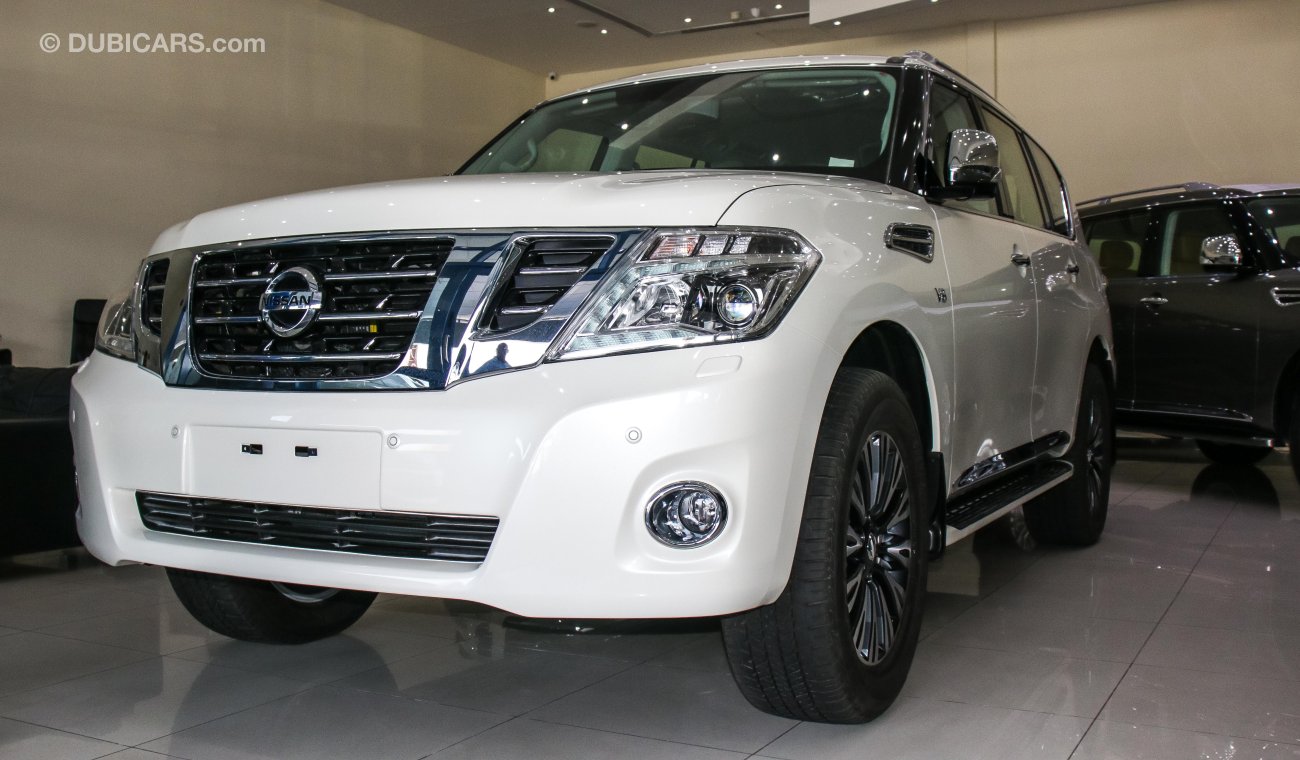 Nissan Patrol Titanium LE V8  400 HP Upgraded to Platinum Alloys