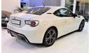 Toyota 86 AMAZING Toyota GT 86 VTX 2014 Model!! in White Color! GCC Specs