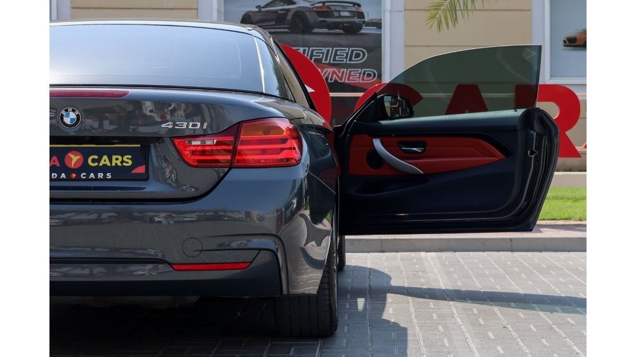 BMW 430i M Sport BMW 430i M-Sport Convertible 2017 GCC under Warranty with Flexible Down-Payment/ Flood Free.