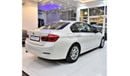 بي أم دبليو 318i 1.6L BMW 318i 2016 Model! GCC Specs