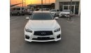 Infiniti Q50 INFINITY Q50S MODEL 2017 GCC car prefect condition full option panoramic roof leather seats back ca