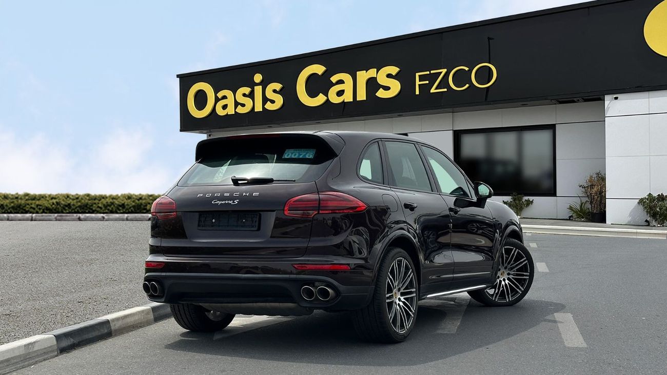 بورش كايان S Platinum Edition 2018 Full Service History GCC