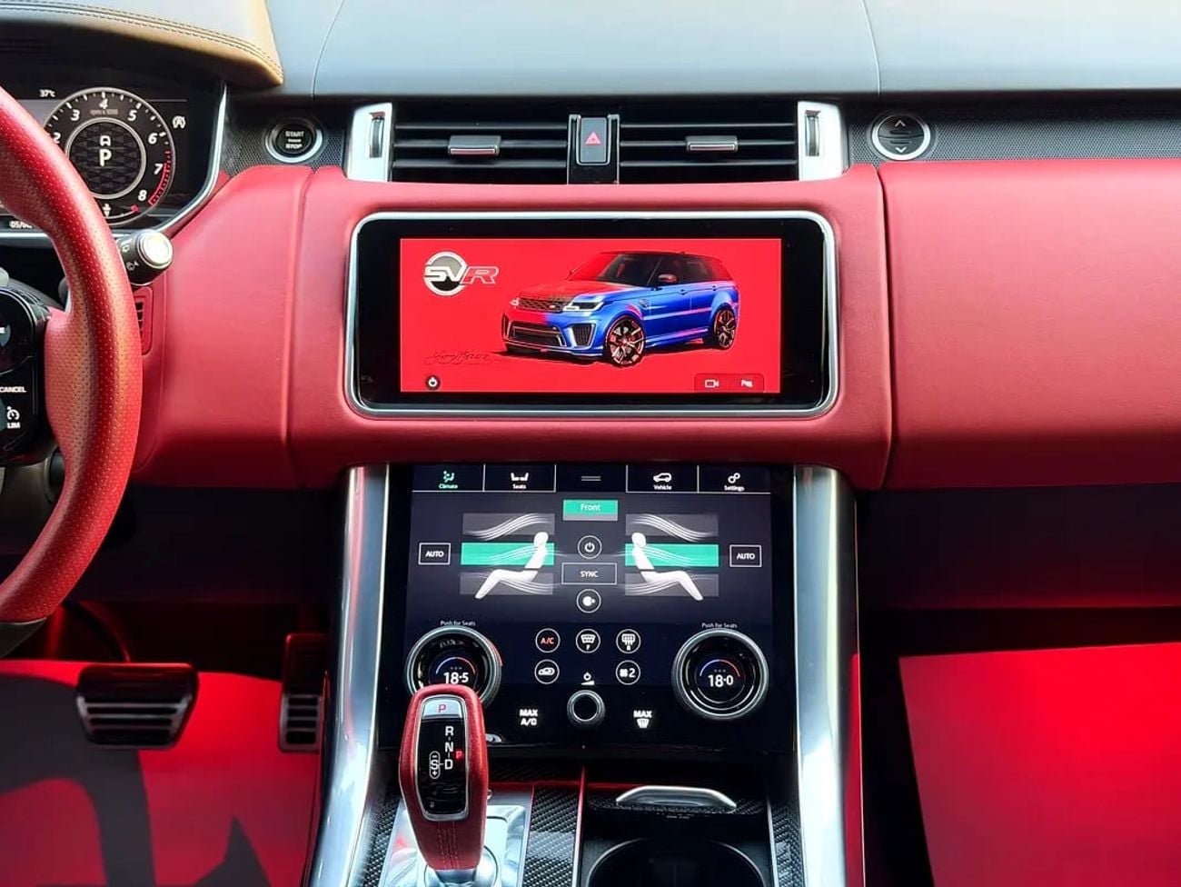 Land Rover Range Rover Sport SVR European Specs