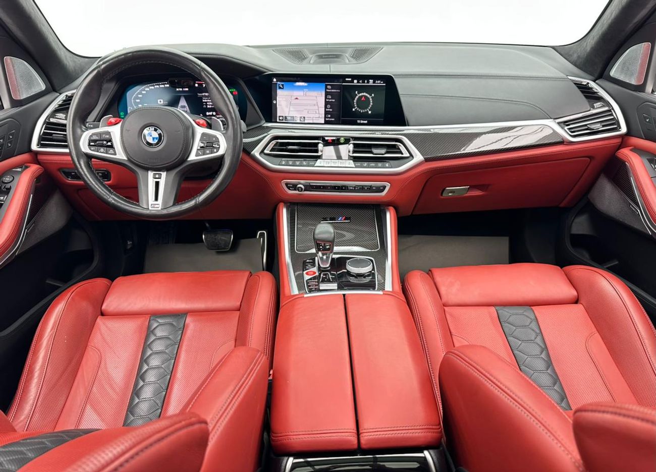 بي أم دبليو X5 M 2022 BMW X5M Competition, Dec/2026 BMW Warranty + Service Contract, BMW Full Service History, GCC