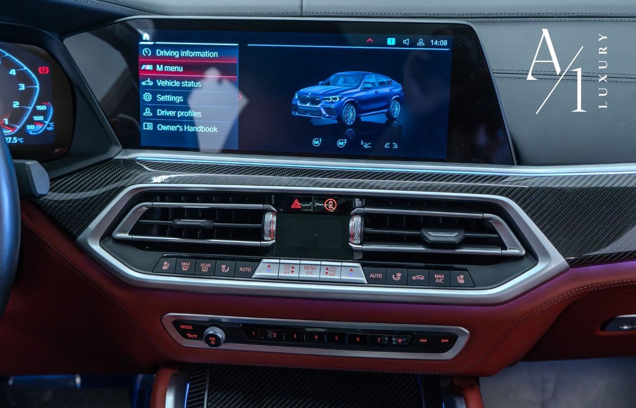 BMW X6M Competition 4.4L 2022 Bmw X6M Competition, With Warranty &amp; Service Contract From AGMC, Excellent