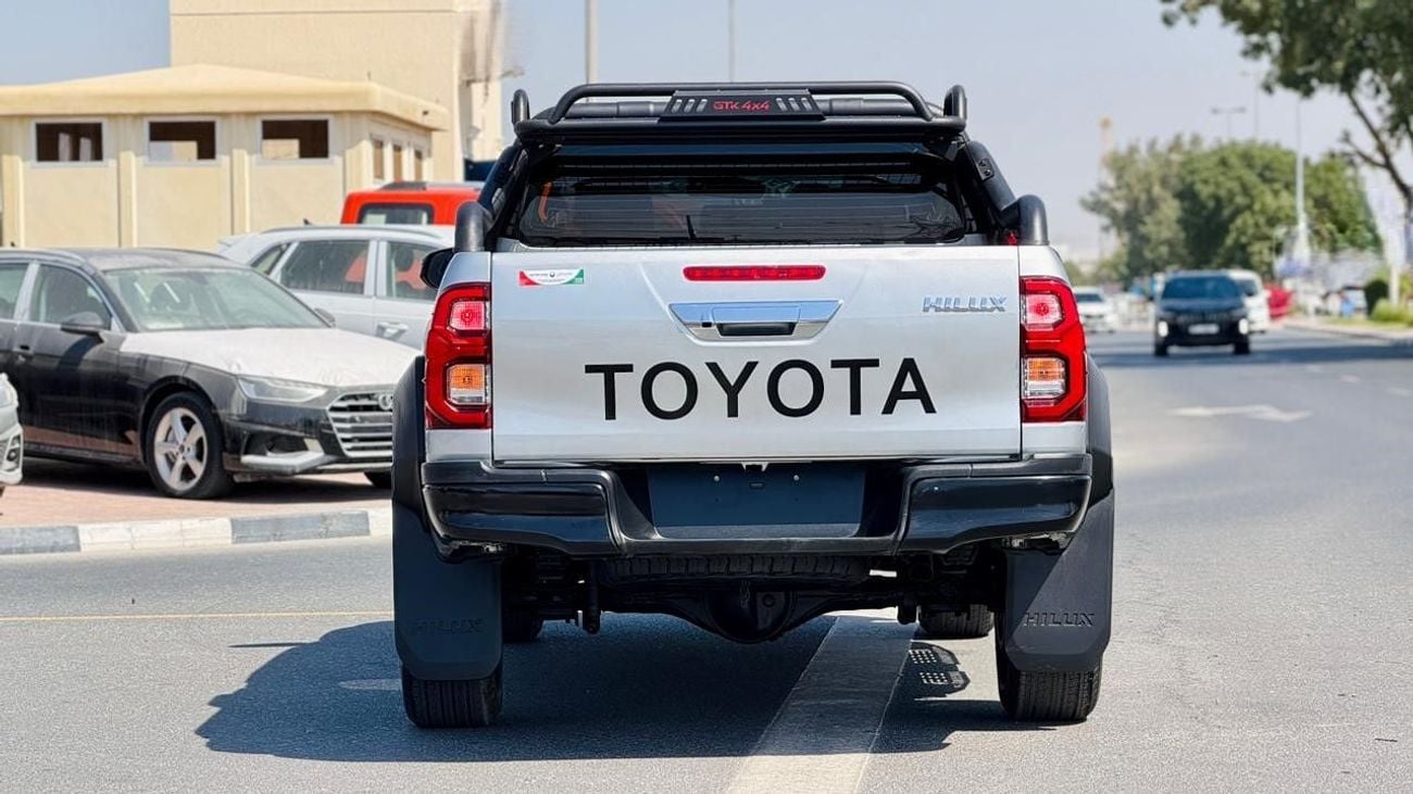 Toyota Hilux 2023| 2.8L DIESEL ENGINE | AT | RHD | HEAVY GTK 4X4 SPORTS BAR WITH BASKET | 4X4 SIDE STEPS WITH LED