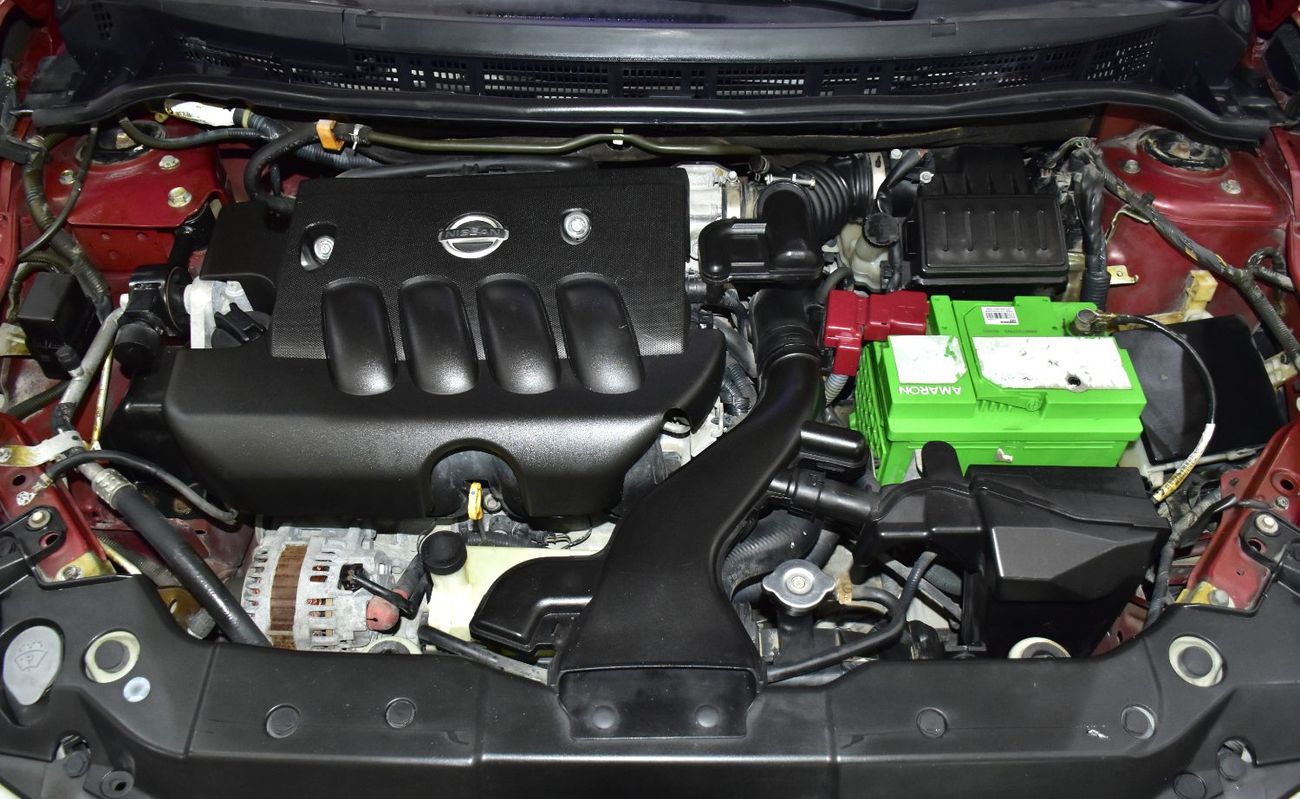 نيسان تيدا EXCELLENT DEAL for our Nissan Tiida 1.8 ( 2011 Model ) in Red Color GCC Specs