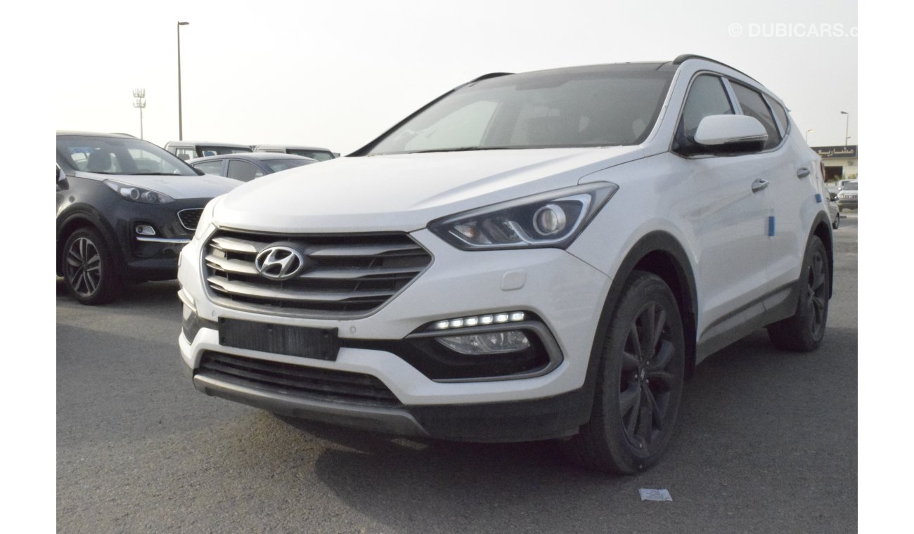 Hyundai Santa Fe 4WD 2017 MODEL FULL OPTION WITH PANORAMIC ROOF LEATHER SEATS ONLY FOR EXPORT