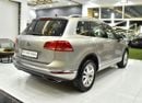 فولكس واجن طوارق EXCELLENT DEAL for our Volkswagen Touareg ( 2016 Model ) in Silver Color GCC Specs