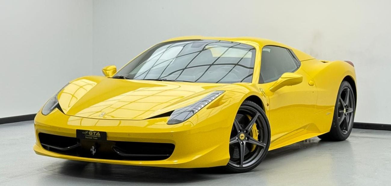 Ferrari 458 Spider 2012 Ferrari 458 Spider ,Al Tayer Service History ,Excellent Condition ,GCC Specs