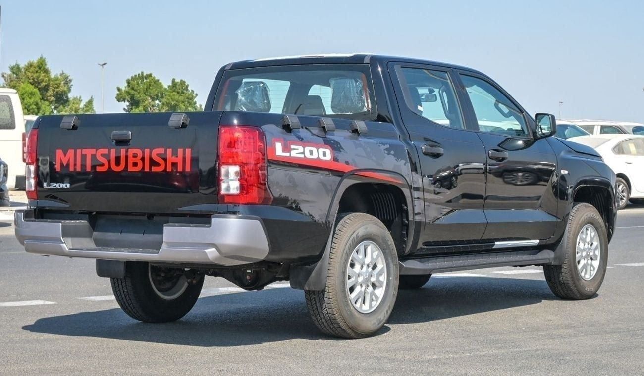 Mitsubishi L200 GLX 2.4L Brand New Mitsubishi L200 For Export 2.4L Petrol GLX M/T| Black/Black |L200-GLX-P-4WD |