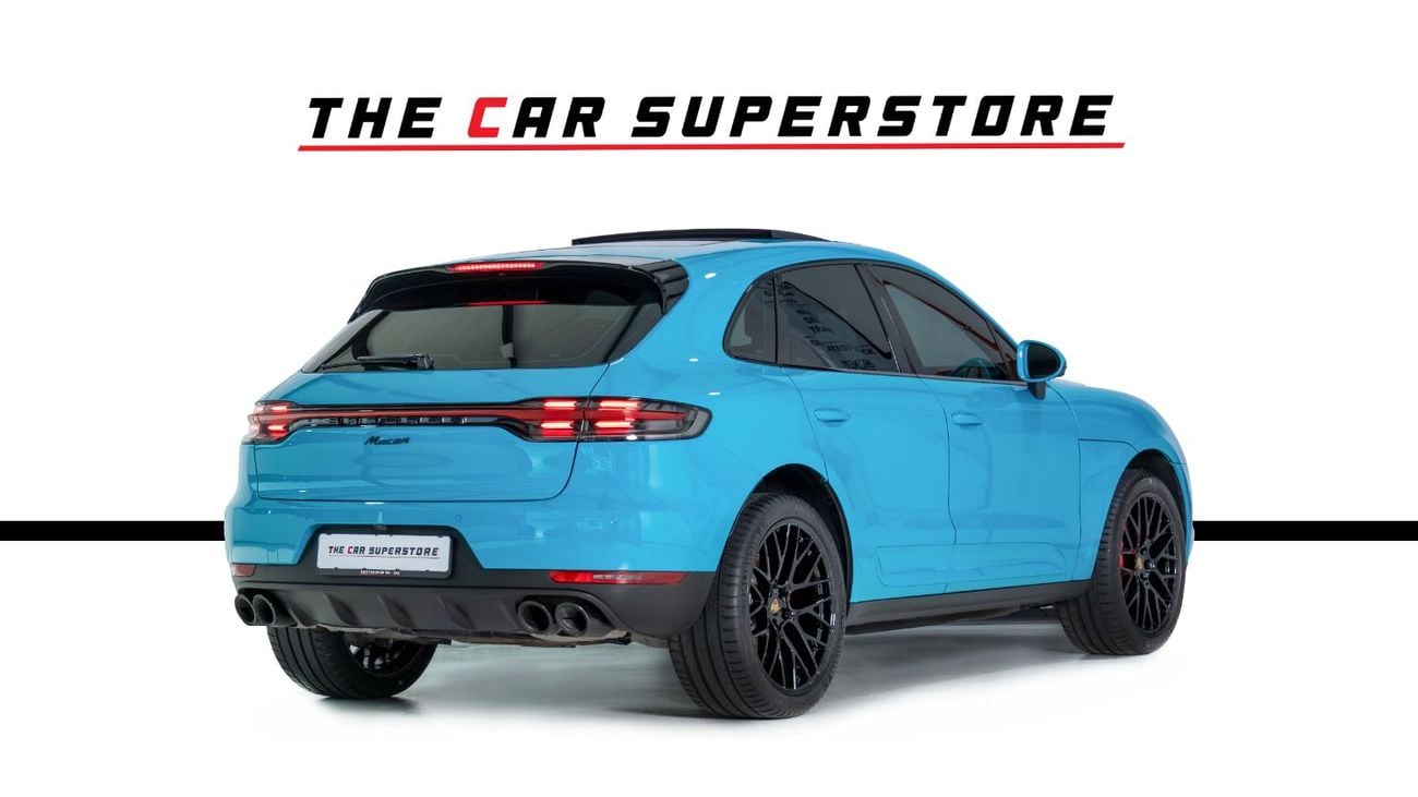 Porsche Macan STD Miami Blue-21 Inch Rims-Porsche Service History Available-Warranty till 12/26