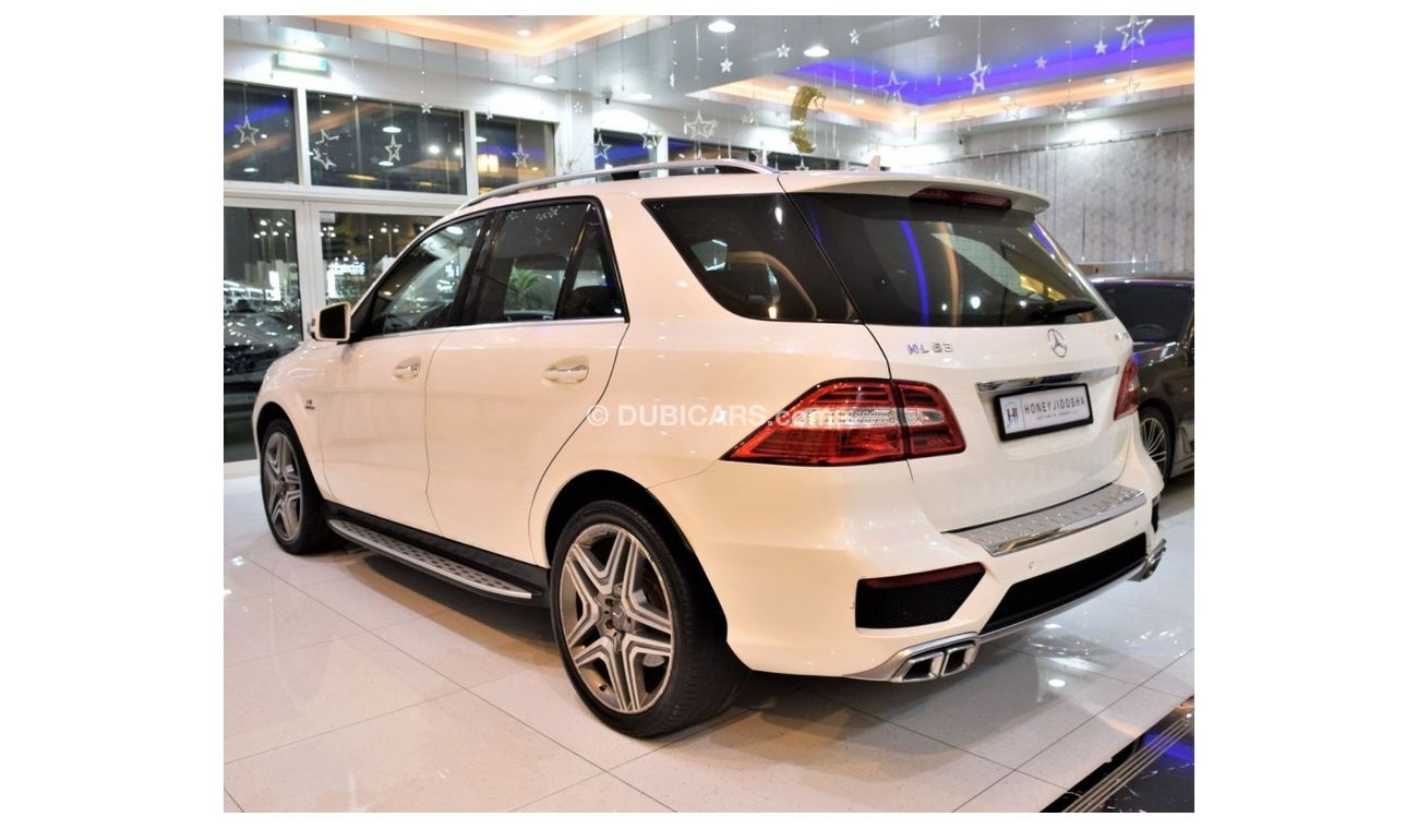 Mercedes-Benz ML 63 AMG EXCELLENT DEAL for our Mercedes Benz ML63 AMG V8 BITURBO 2013 Model!! in White Color! GCC Specs