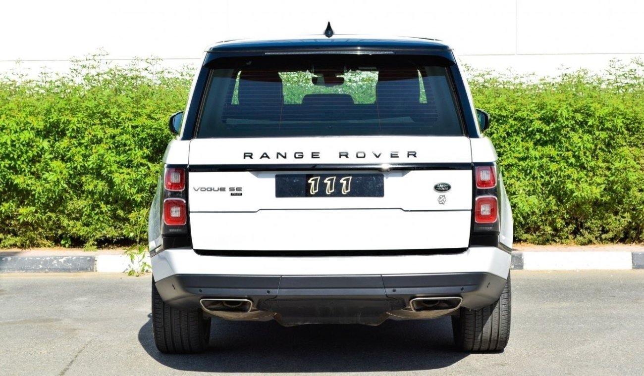 Land Rover Range Rover Vogue SE  P525 / GCC Specifications