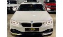 BMW 420i 2016 BMW 420i Sport Gran Coupe, BMW Warranty + Service Contract, Full Service History, GCC