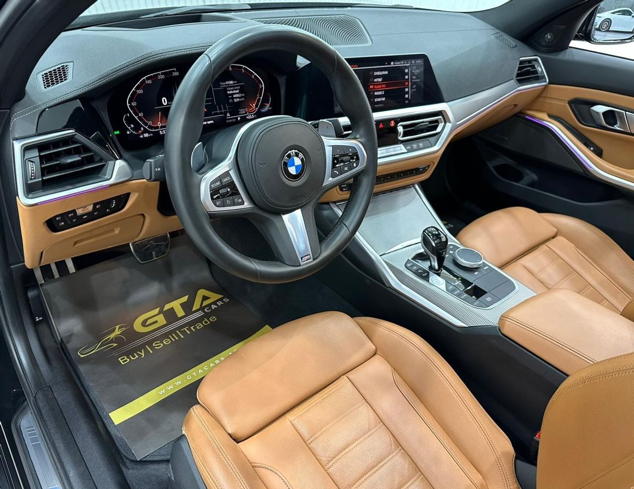 BMW 330i M Sport 2020 BMW 330i M-Sport, December 2025 BMW Warranty + Service Pack, Full Options, Low Kms, GCC