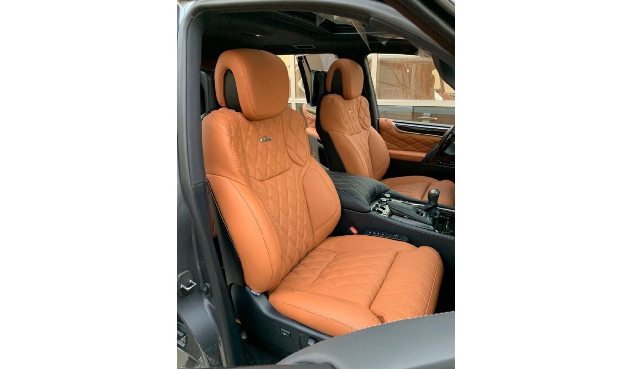 لكزس LX 570 Super Sport 5.7L Petrol Full Option with MBS Autobiography Massage Seat