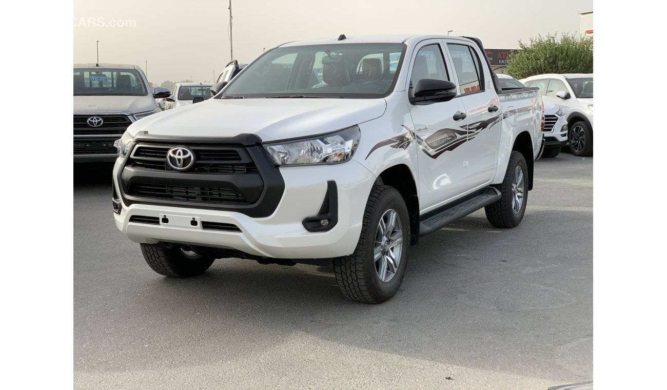 تويوتا هيلوكس Pick Up DC 4x4 2.4L Diesel with Leather Seats