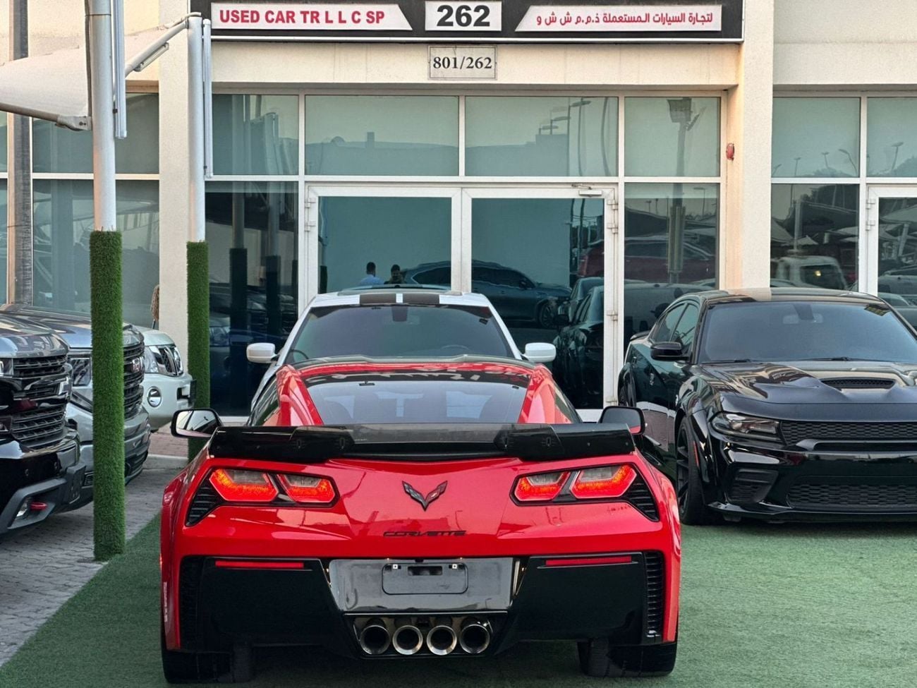 شيفروليه كورفت GRAND SPORT Z15 شيفورليه كورفت C7 خليجي 2019 تشييكات وكاله صبغ وكاله تحت الضمان