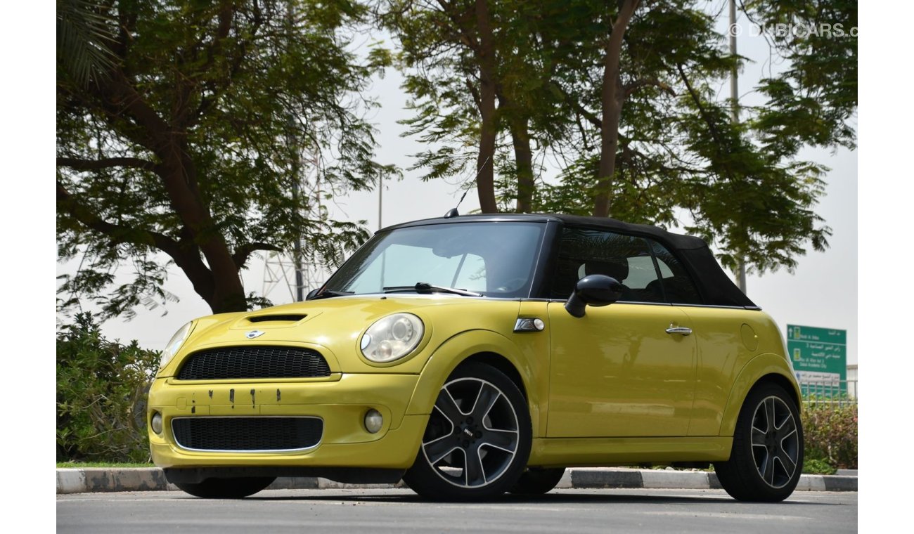 Mini Cooper S Cabrio 2009 - GCC SPECS - GOOD CONDITION - SOFT COVERTIBLE