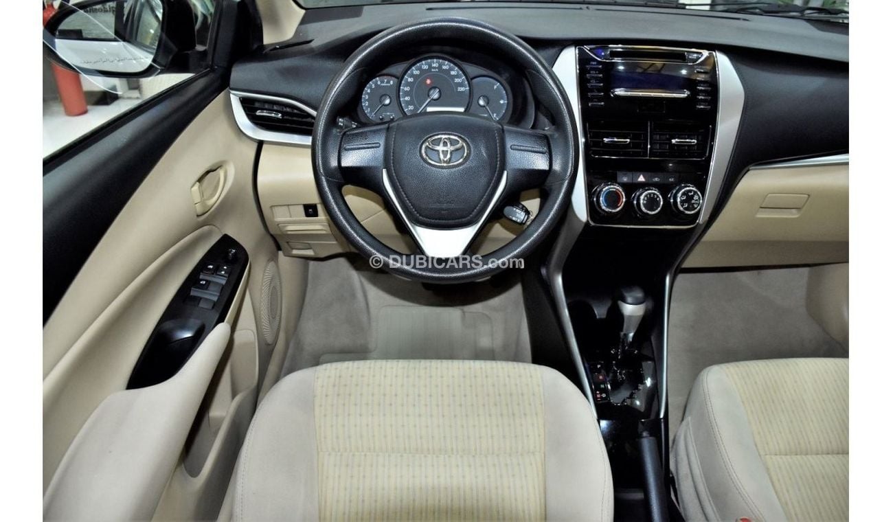 Toyota Yaris EXCELLENT DEAL for our Toyota Yaris 1.5L ( 2019 Model ) in White Color GCC Specs