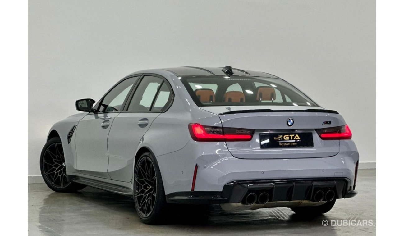 بي أم دبليو M3 2021 BMW M3 Competition, ( Full Carbon Fibre ), Jun 2025 BMW Warranty + BMW Service Contract, GCC