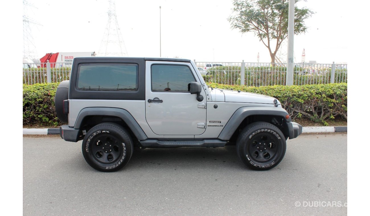 Jeep Wrangler Sport 2014/SPORT /GCC/ 100% ORIGINAL PAINT / 1 YEAR WARRANTY