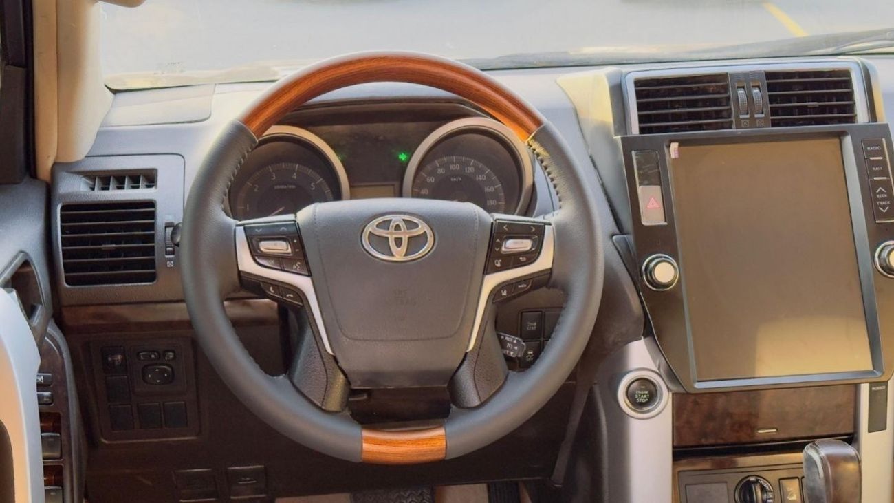 Toyota Prado 2010 | LHD | MODIFIED WITH LIMGENE BODY KIT | TESLA SCREEN | BEIGE LEATHER SEAT | PUSH START ENGINE