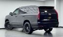 Cadillac Escalade 2023 Cadillac Escalade V, Jan 2027 Cadillac Warranty and Service Pack, Excellent Condition, GCCC