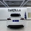 Tesla Model Y Long Range (AWD) AED 2,350 / Monthly l 0% Down Payment l Long Range l Agency Warranty