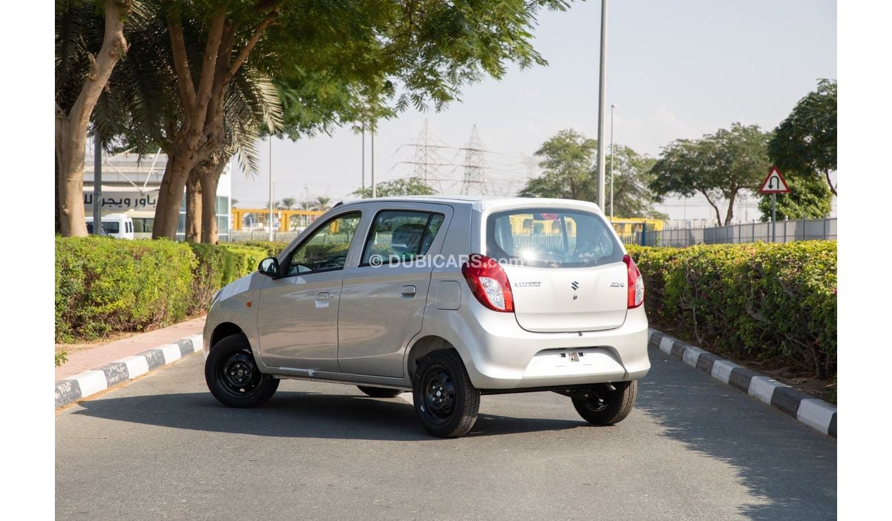 سوزوكي ألتو 2023 Suzuki Alto 800 GLX Hatchback Petrol Manual - Silver inside Black