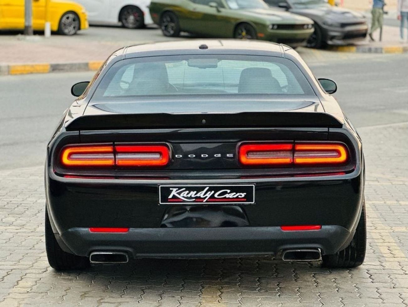Dodge Challenger RT | Monthly AED 1130/- | 0% DP | Widebody Kit | Custom Leather Seats | Touch Screen | # 59922