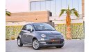 Fiat 500 1,058 P.M | 0% Downpayment | Amazing Condition