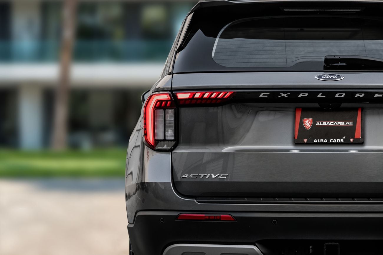 فورد إكسبلورر Explorer Active | 3,134 P.M | 0% Downpayment | Ford Warranty & Service!