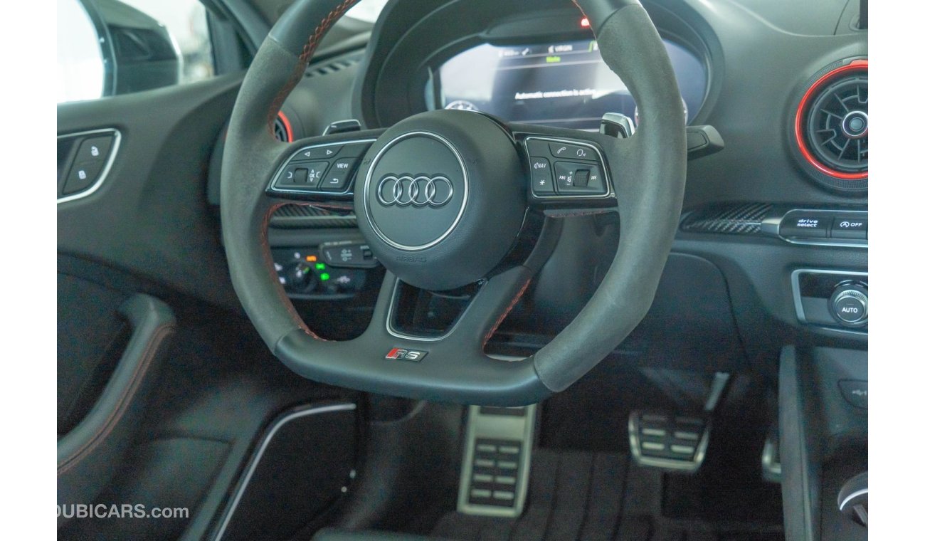 Audi RS3 2018 Audi RS3 Saloon / Full Audi Service History & 1 Year Warranty