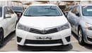 Toyota Corolla 2014 model Gulf specs standard options
